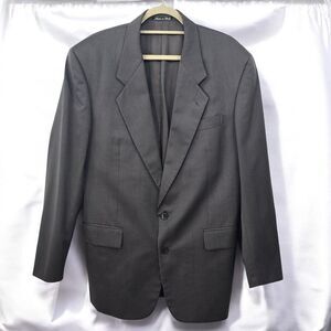 Vito Rufolo Blazer Men 44 Gray 100% Wool Sport‎ Coat Jacket Made in Italy READ